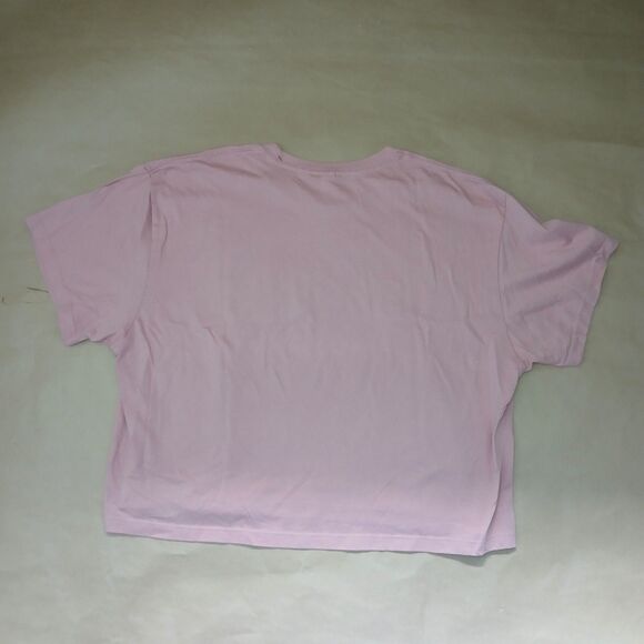 Next Level Apparel Ladies Short Sleeve Tee Ideal Crop T Shirt Size XL Pink Basic - Picture 2 of 5